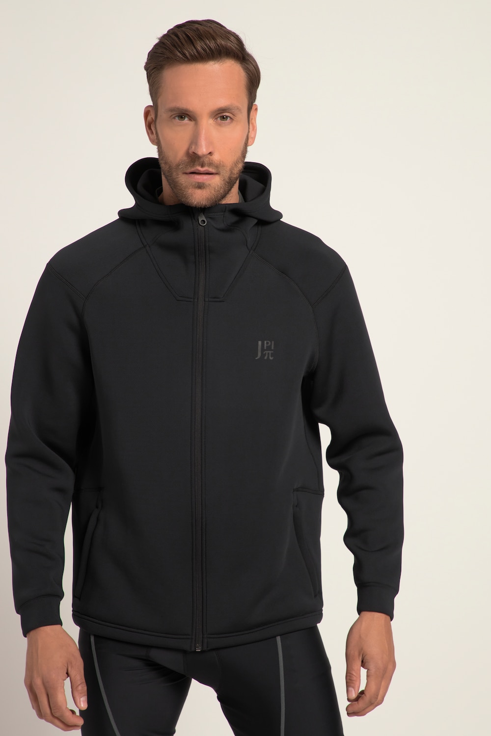 Große Größen JAY-PI Fahrrad-Hoodiejacke FLEXNAMIC®, Herren, schwarz, Größe: 3XL, Polyester, JAY-PI von JAY-PI