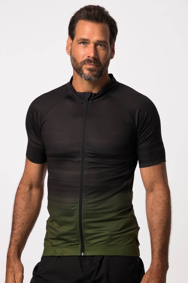 Große Größen JAY-PI Fahrrad-Trikot FLEXNAMIC®, Herren, schwarz, Größe: 7XL, Polyester/Elasthan, JAY-PI von JAY-PI