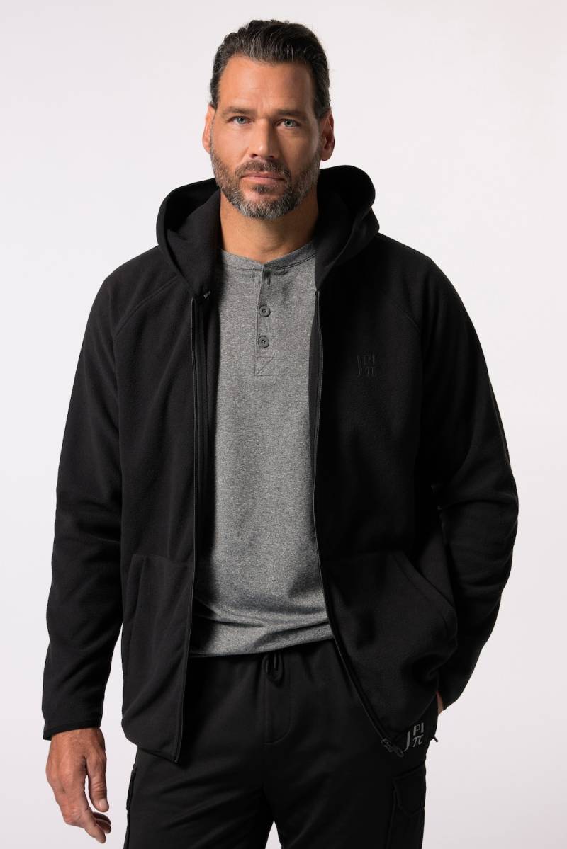 Große Größen JAY-PI Fleece-Jacke, Herren, schwarz, Größe: L, Polyester, JAY-PI von JAY-PI