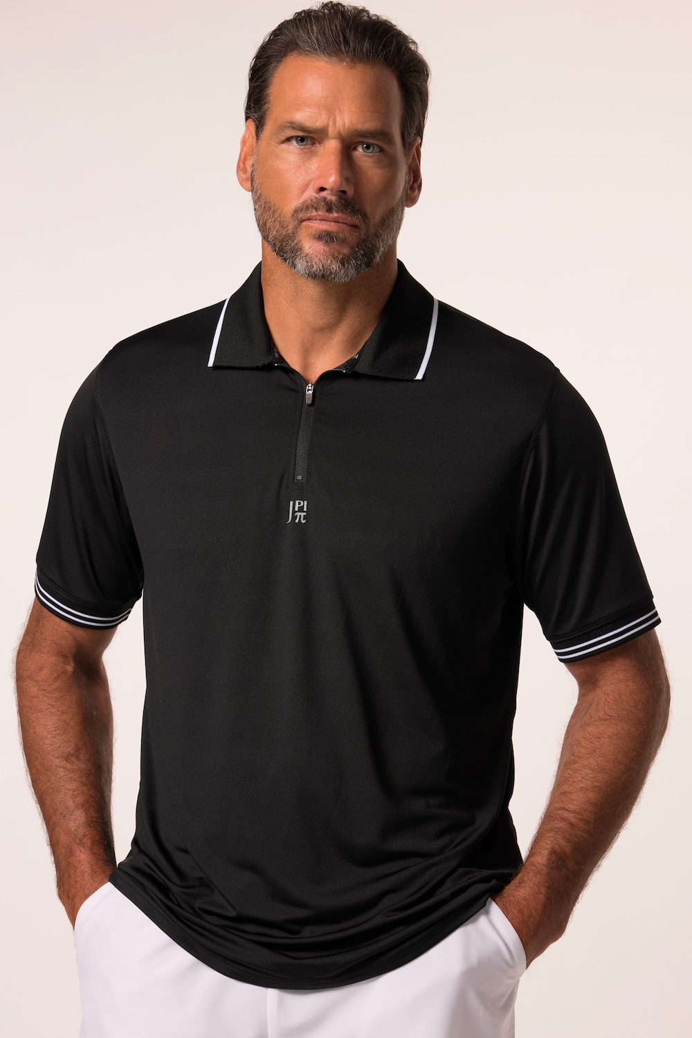 Große Größen JAY-PI Funktions-Poloshirt, Herren, schwarz, Größe: 4XL, Polyester, JAY-PI von JAY-PI
