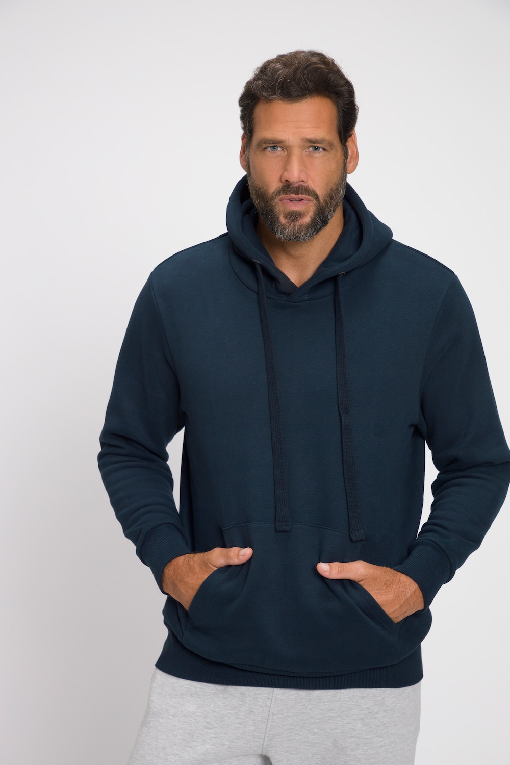 Große Größen JAY-PI Hoodie, Herren, blau, Größe: L, Baumwolle/Polyester, JAY-PI Große Größen JAY-PI Hoodie, Herren, blau, Größe: L, Baumwolle/Polyester, JAY-PI von JAY-PI