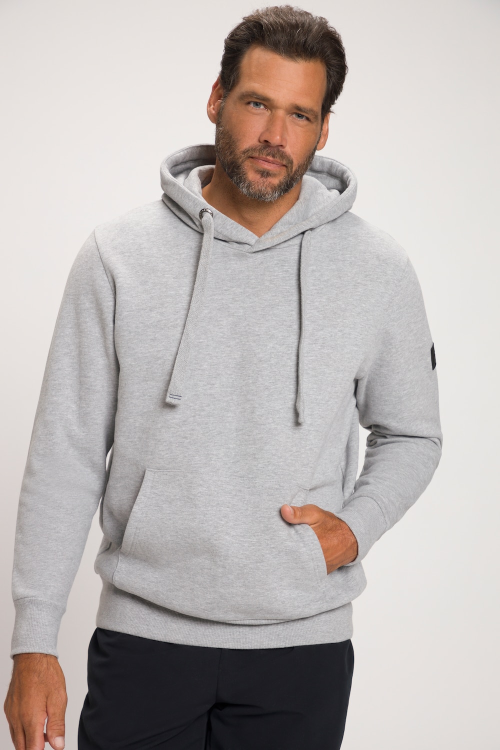 Große Größen JAY-PI Hoodie, Herren, grau, Größe: XL, Baumwolle/Viskose, JAY-PI von JAY-PI