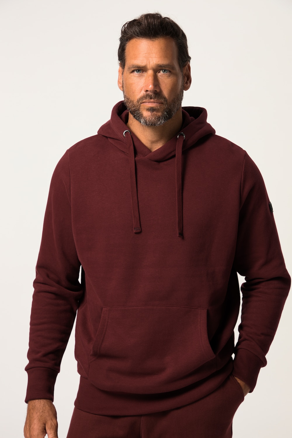 Große Größen JAY-PI Hoodie, Herren, rot, Größe: 3XL, Baumwolle/Polyester, JAY-PI von JAY-PI