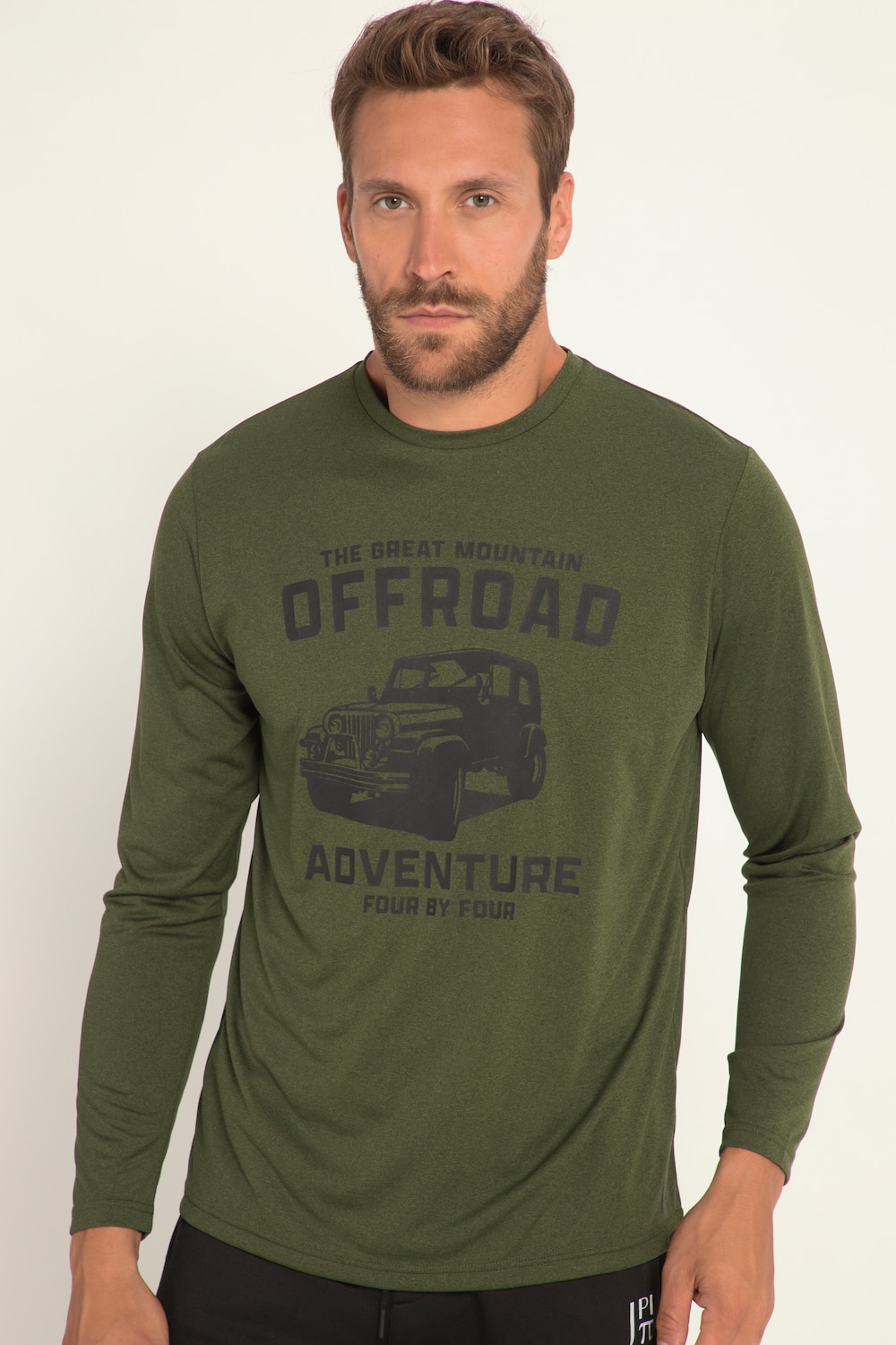 Große Größen JAY-PI Langarmshirt FLEXNAMIC®, Herren, grün, Größe: 7XL, Polyester, JAY-PI von JAY-PI