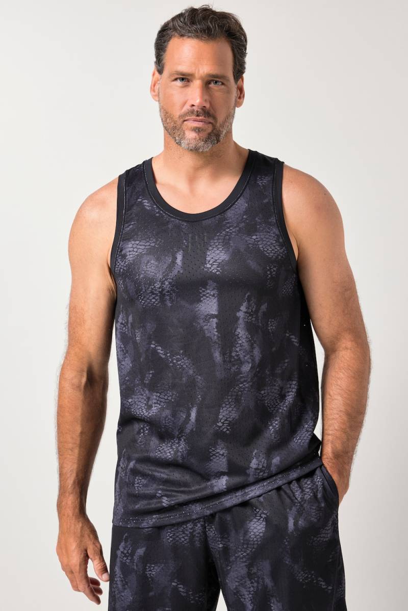 Große Größen JAY-PI Mesh-Tanktop, Herren, schwarz, Größe: 3XL, Polyester, JAY-PI von JAY-PI
