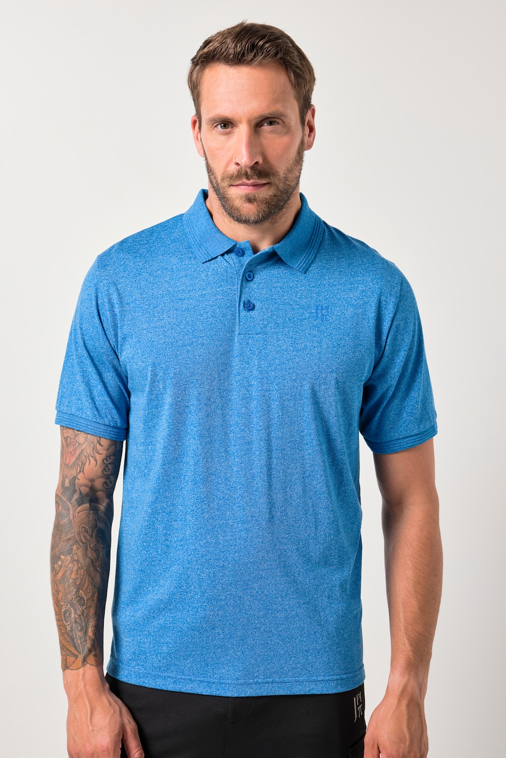 Große Größen JAY-PI Polo FLEXNAMIC®, Herren, blau, Größe: 6XL, Baumwolle/Polyester, JAY-PI von JAY-PI