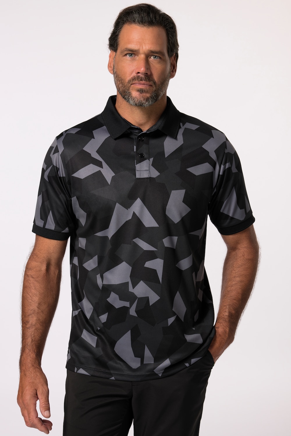 Große Größen JAY-PI Poloshirt, Herren, schwarz, Größe: XXL, Polyester, JAY-PI von JAY-PI