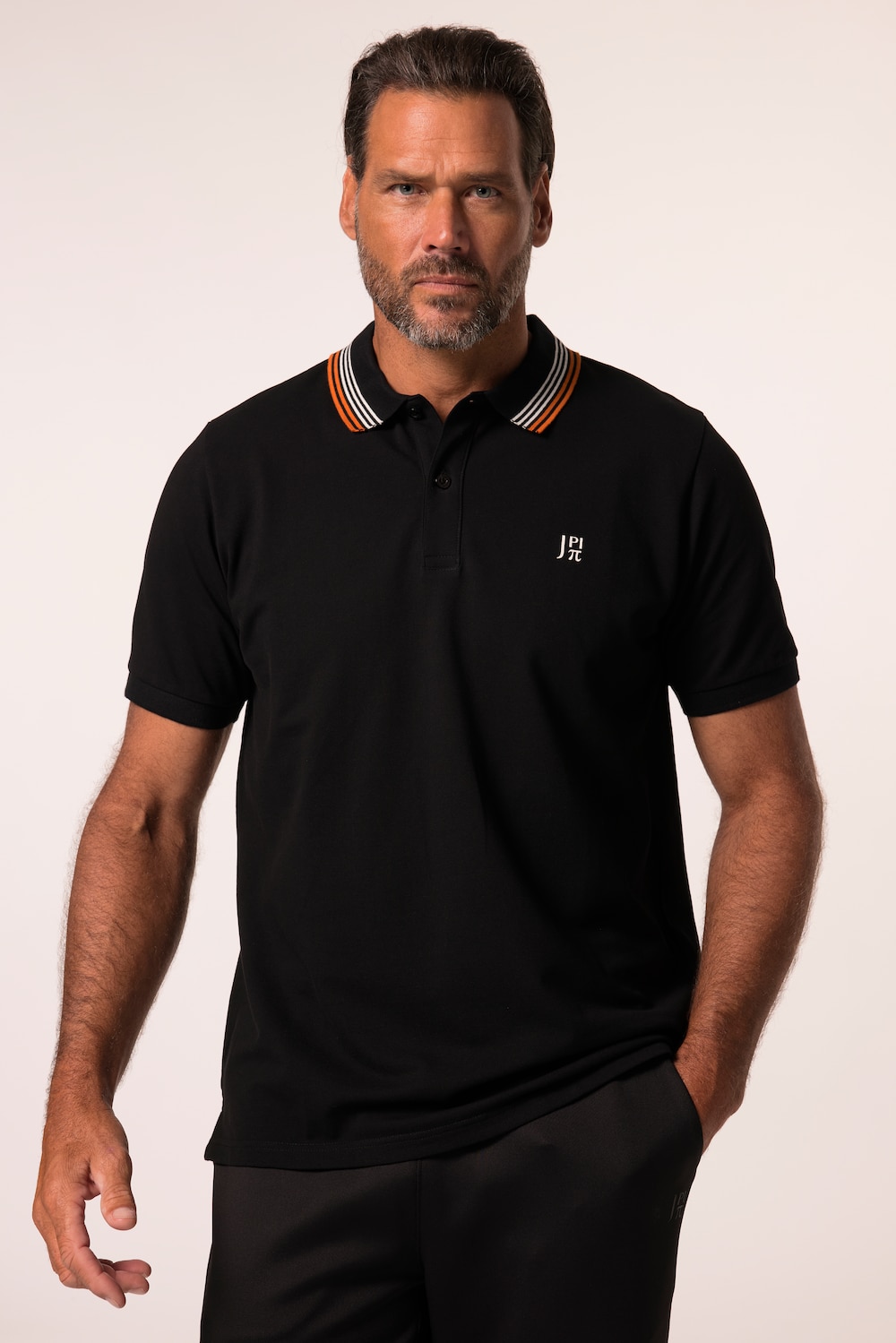 Große Größen JAY-PI Poloshirt FLEXNAMIC®, Herren, schwarz, Größe: L, Baumwolle, JAY-PI von JAY-PI