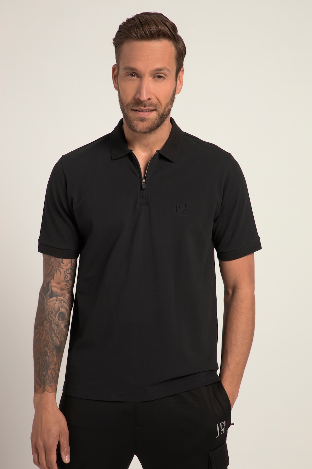 Große Größen JAY-PI Poloshirt FLEXNAMIC®, Herren, schwarz, Größe: XXL, Baumwolle, JAY-PI von JAY-PI