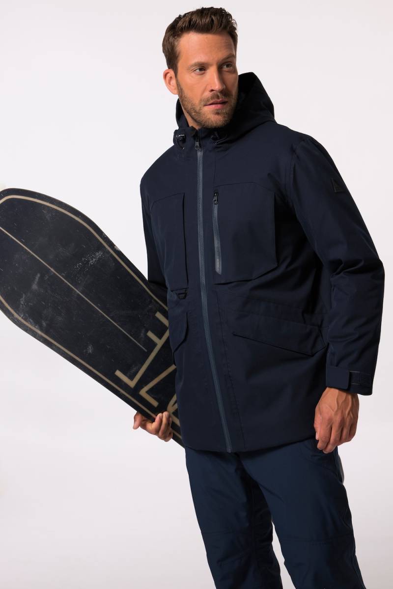 Große Größen JAY-PI Ski-Jacke mit Reflektor-Detail, Herren, blau, Größe: XXL, Polyester, JAY-PI von JAY-PI