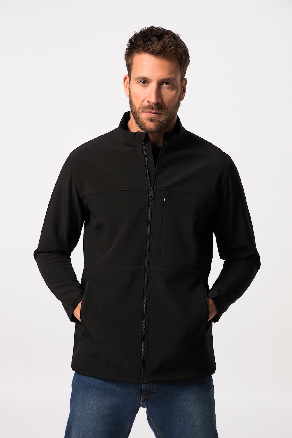 Große Größen JAY-PI Softshell-Jacke FLEXNAMIC®, Herren, schwarz, Größe: 3XL, Polyester, JAY-PI von JAY-PI