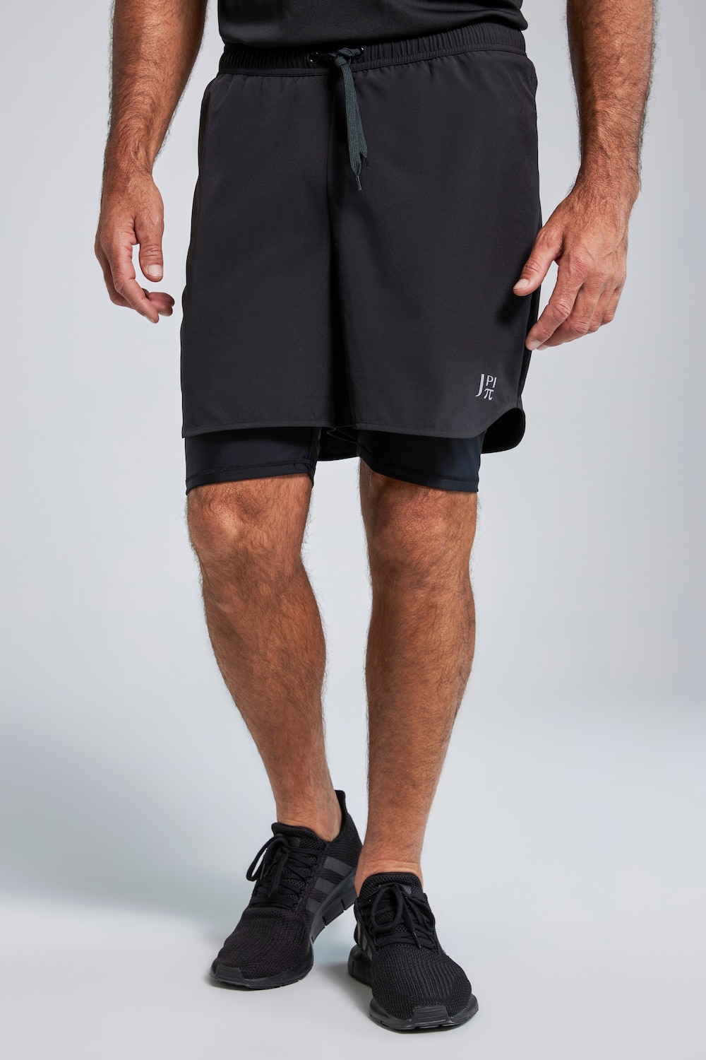 Große Größen JAY-PI Sportshorts, Herren, schwarz, Größe: XL, Polyester/Synthetische Fasern/Elasthan, JAY-PI von JAY-PI