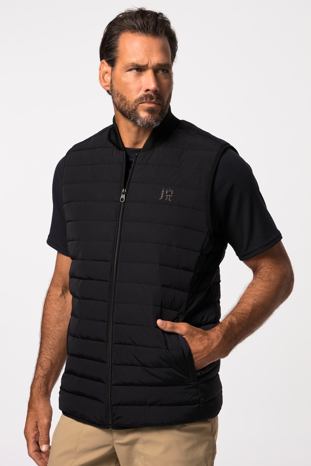 Große Größen JAY-PI Steppweste, Herren, blau, Größe: 3XL, Polyester/Synthetische Fasern, JAY-PI von JAY-PI