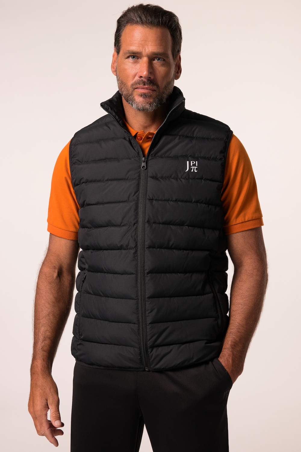 Große Größen JAY-PI Steppweste, Herren, schwarz, Größe: XXL, Polyester/Synthetische Fasern, JAY-PI von JAY-PI