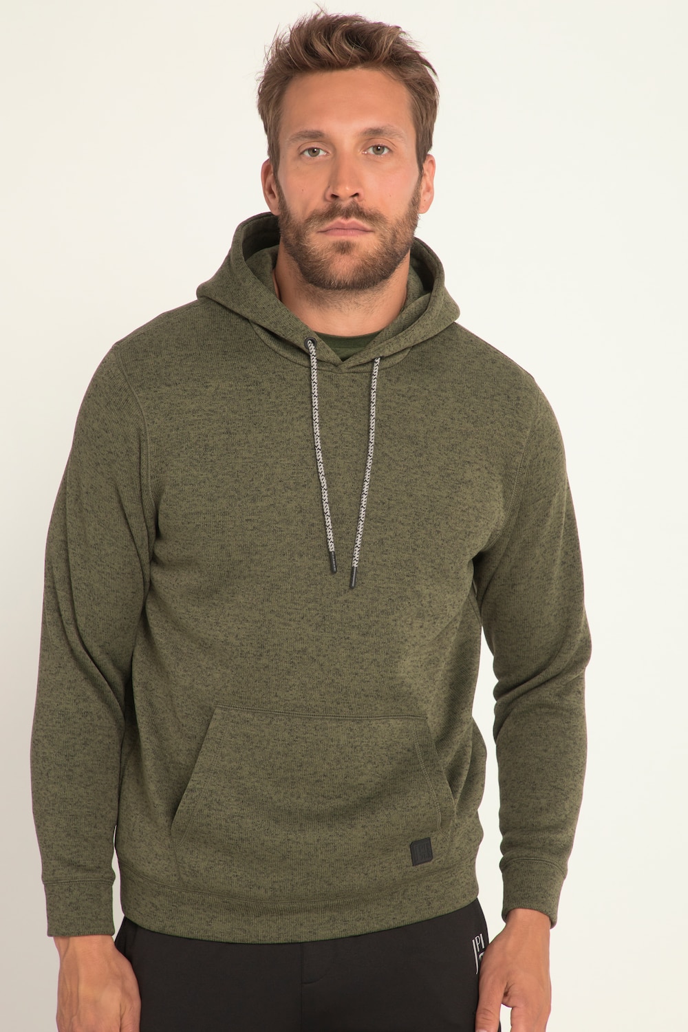 Große Größen JAY-PI Strickfleece-Hoodie, Herren, grün, Größe: 3XL, Polyester, JAY-PI von JAY-PI