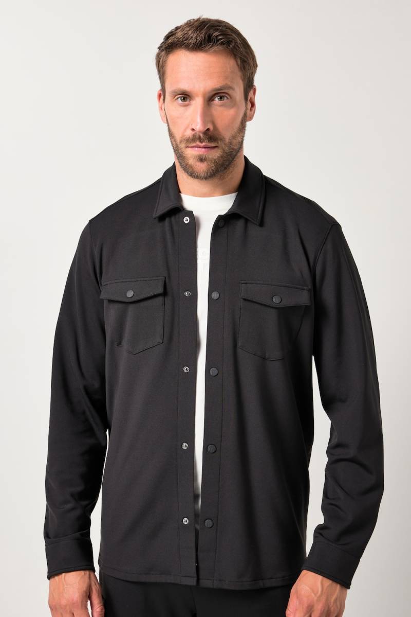 Große Größen JAY-PI Sweat-Overshirt FLEXNAMIC®, Herren, schwarz, Größe: 7XL, Polyester, JAY-PI von JAY-PI