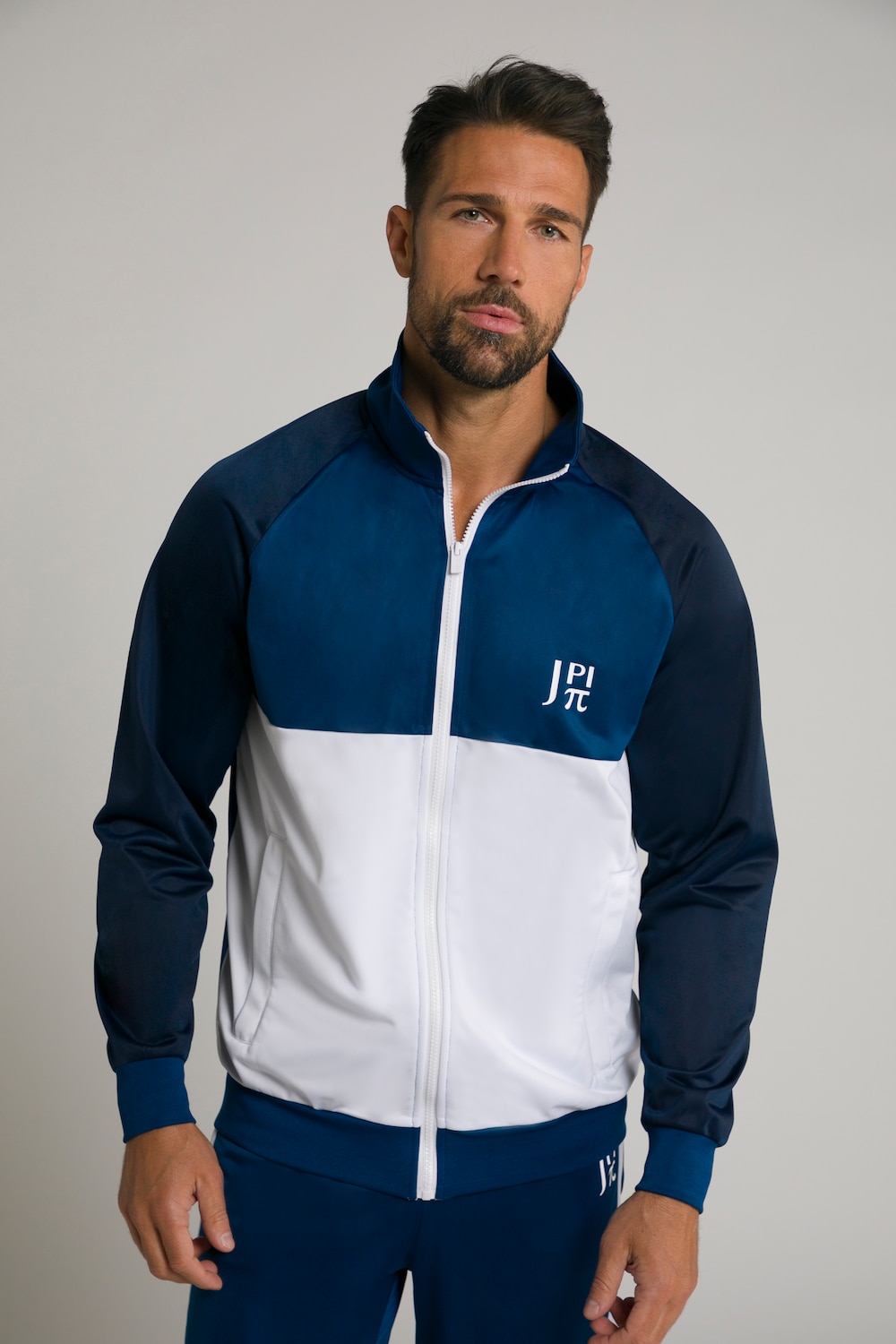 Große Größen JAY-PI Trainings-Jacke, Herren, blau, Größe: 3XL, Polyester, JAY-PI von JAY-PI