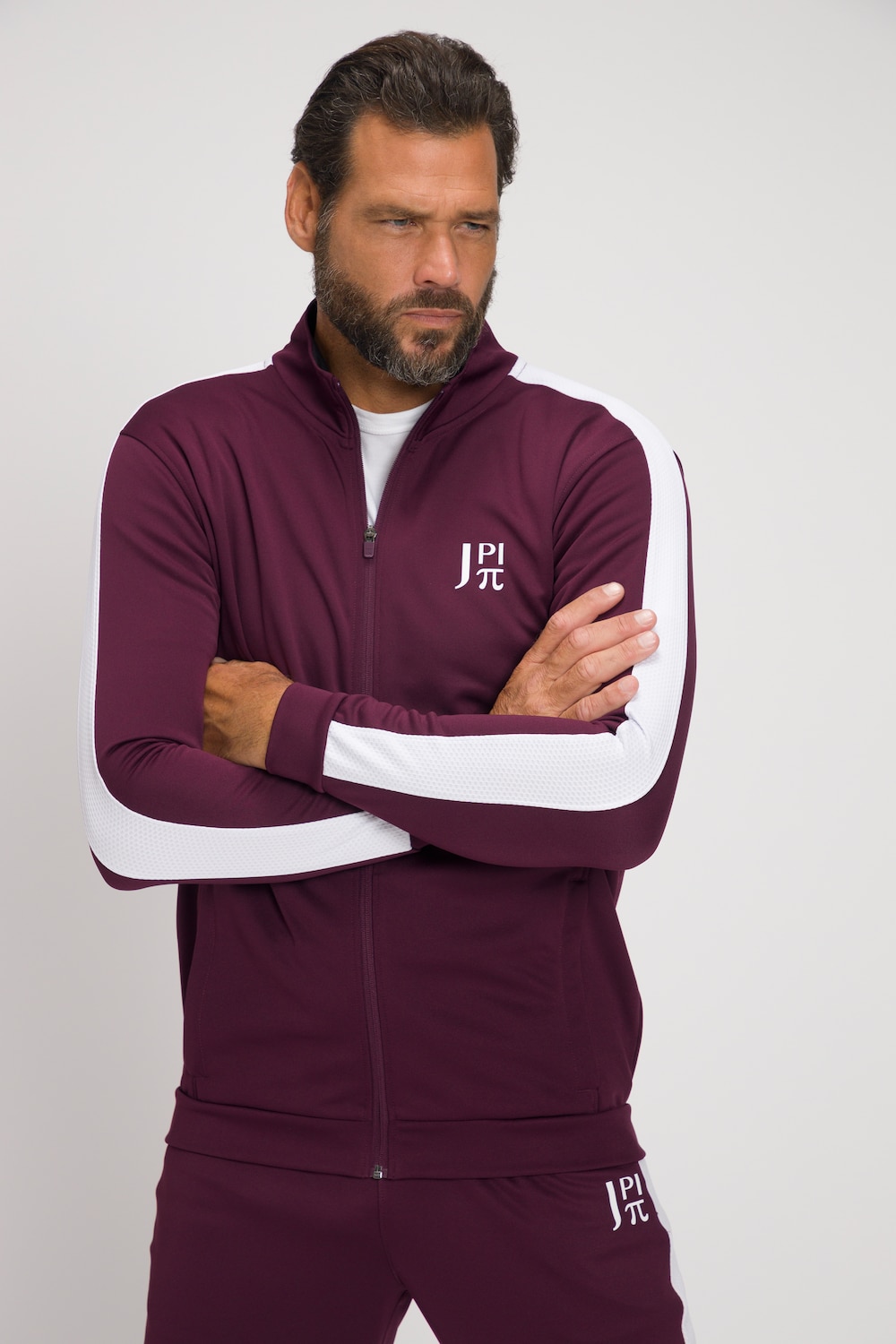 Große Größen JAY-PI Trainingsjacke, Herren, lila, Größe: XXL, Polyester, JAY-PI von JAY-PI