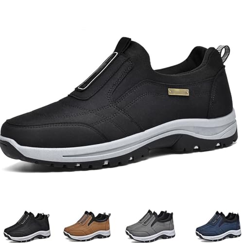 Daladder Walking Orthopedic Shoes, Daladder Orthopedic Shoes, Comfortable and Breathable Waterproof Walking Shoes (Black,44) von JAYASU