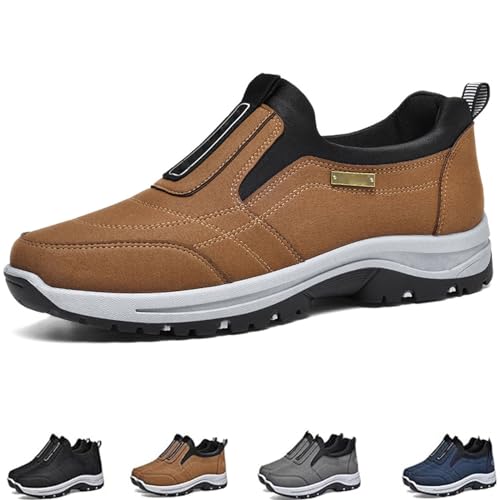 Daladder Walking Orthopedic Shoes, Daladder Orthopedic Shoes, Comfortable and Breathable Waterproof Walking Shoes (Brown,41) von JAYASU