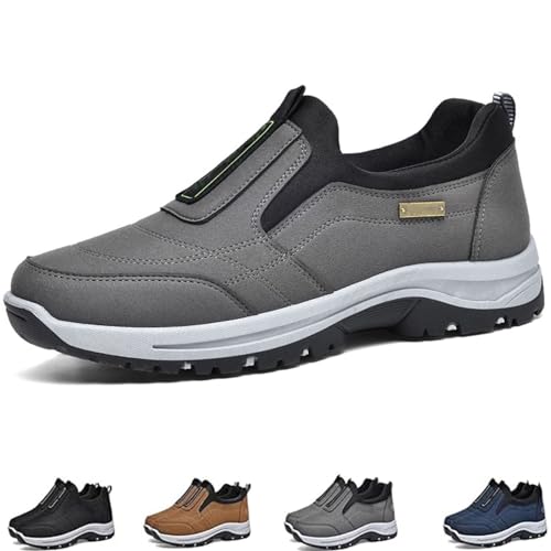 Daladder Walking Orthopedic Shoes, Daladder Orthopedic Shoes, Comfortable and Breathable Waterproof Walking Shoes (Grey,45) von JAYASU