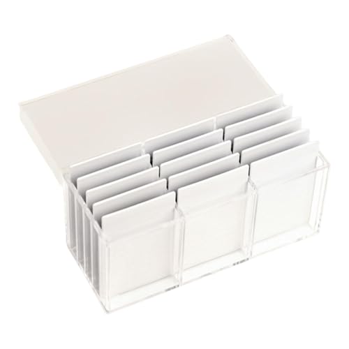 JAYIOLA Acryl Wimpern Lagerung Box Make-Up Organizer Wimpern Halter Verlängerung Werkzeug Liefert, Klar von JAYIOLA