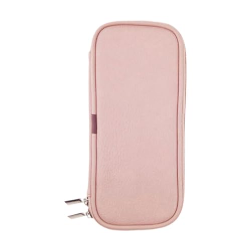 JAYIOLA Cosmetic Bag Travel Make -up Pinselhalter Make -up Pinselhülle Organizer für Augenbrauenstift, Rosa von JAYIOLA