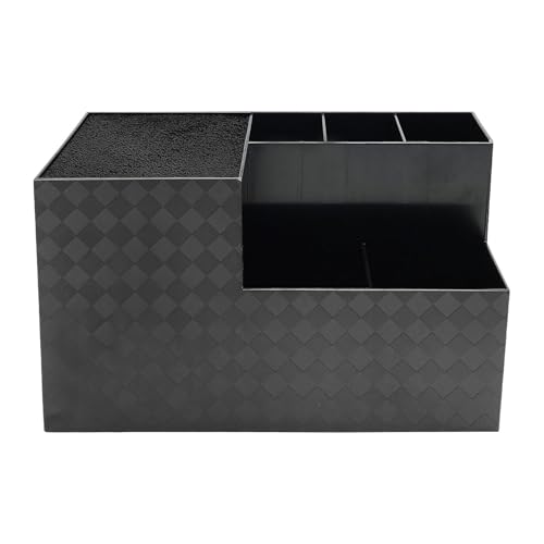 JAYIOLA Friseurscherenhalter, Haarschneidewerkzeug-Organizer, Haarbürstenhalter für Wohnheimzimmer, Schwarz von JAYIOLA