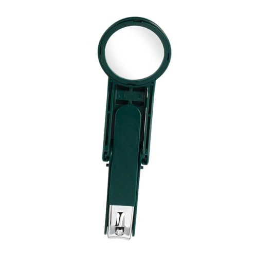 JAYIOLA Nagelknipser mit wegklappbarem Nagelschneider, Zehennagelknipser für Männer und Frauen, GrÜn von JAYIOLA