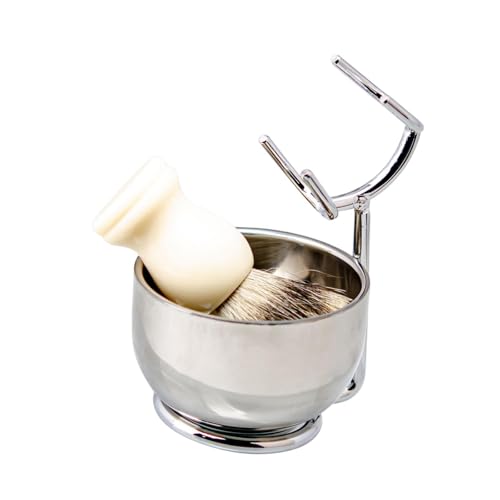 JAYIOLA Rasierpinsel -Set Rasierset für Männer Rasierpinselhalter Set Speicher für Salons von JAYIOLA