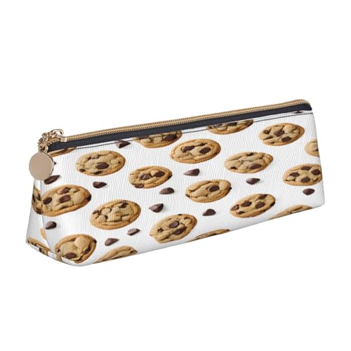 JAYWIS Federmäppchen aus Leder, dreieckig, für Schule, Büro und Reisen, Premium-Reißverschluss-Design, weiß, Einheitsgröße, Taschen-Organizer von JAYWIS