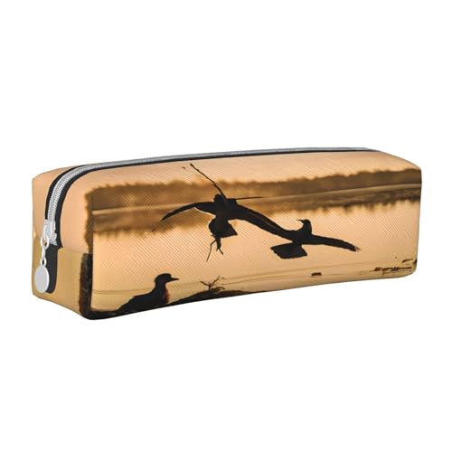 JAYWIS Federmäppchen aus Leder mit Ölgemälde-Motiv, mit Reißverschluss, handgefertigt, Crossgrain, kompakt für Schule, Büro und Reisen, weiß, Einheitsgröße, Kosmetikkoffer JAYWIS Federmäppchen aus Leder mit Ölgemälde-Motiv, mit Reißverschluss, handgefertigt, Crossgrain, kompakt für Schule, Büro und Reisen, weiß, Einheitsgröße, Kosmetikkoffer von JAYWIS