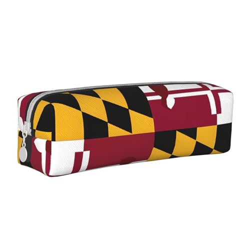 JAYWIS Federmäppchen aus Leder mit Reißverschluss, handgefertigt, gekreuzt, kompakt für Schule, Büro und Reisen, weiß, Einheitsgröße, Kosmetikkoffer von JAYWIS