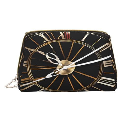 Make-up-Tasche aus PU-Leder mit Reißverschlussfach, kompakter Organizer für Reisen/Geldbörse, weiß, Einheitsgröße von JAYWIS