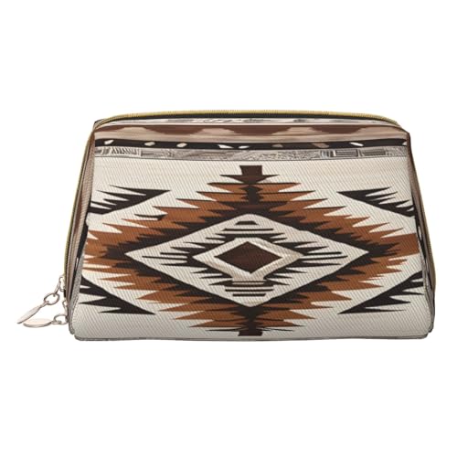 Make-up-Tasche aus PU-Leder mit Reißverschlussfach, kompakter Organizer für Reisen/Geldbörse, weiß, Einheitsgröße von JAYWIS