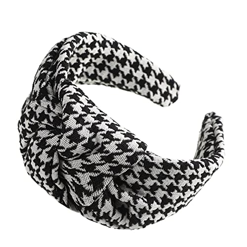 Damen-Knoten-Stirnband, breite Haargummis, Mädchen, einfarbig, Stirnband, Lünette, Kopfbedeckung, Haarschmuck, 14, Einheitsgröße von JAZIEL