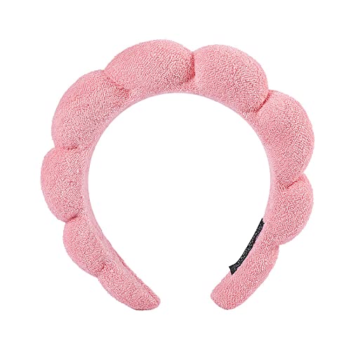 Modisches Schwamm-Stirnband für Frauen Mädchen, geschwollenes Haarband, Make-up-Blase, Retro-Frottee-Stirnbänder, Haarschmuck, Kopfbedeckung, 10, Einheitsgröße von JAZIEL