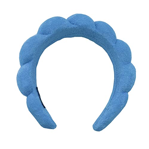 Modisches Schwamm-Stirnband für Frauen Mädchen, geschwollenes Haarband, Make-up-Blase, Retro-Frottee-Stirnbänder, Haarschmuck, Kopfbedeckung, 8, Einheitsgröße von JAZIEL