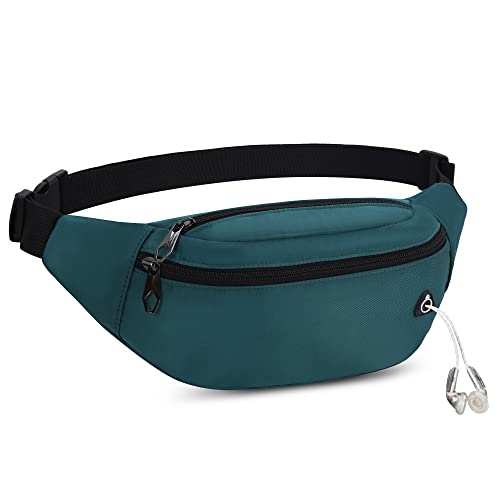 Bauchtasche Hüfttasche Gürteltasche Sports Stylish Wasserdicht Nylon Unisex Klein Hip Bum Bag Waist Fanny Pack für Hundetraining Reise Wandern Outdoor Damen und Herren von JAZUX