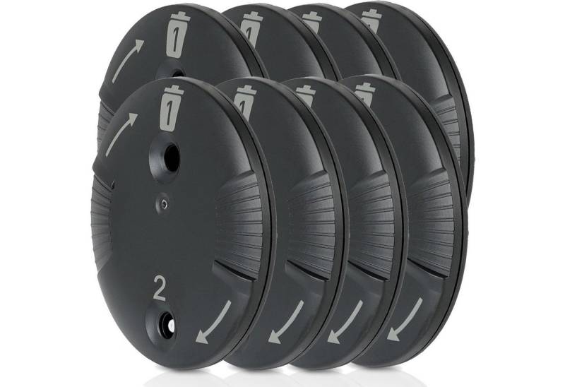 JB White Cerumenfilter Cerushield Cerumenfilter für Phonak Hörgeräte, (8 Disk = 64 Stück) Hörgeräte Filter Wax Guards Zubehör von JB White