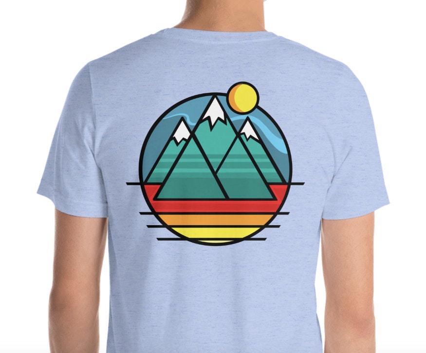 Jbh Designs Mountain Levels T-Shirt Jbh Designs Mountain Levels T-Shirt von JBHollowayDesigns