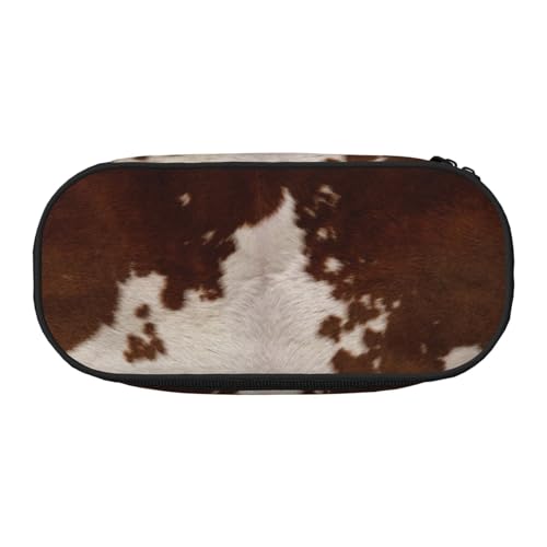 JBJGKHLP Federmäppchen mit Rindsleder-Aufdruck, praktische Stifteaufbewahrungstaschen, Schul-, Büroutensilien, lebendig, Rot / Braun, Schwarz , Einheitsgröße, Taschen-Organizer JBJGKHLP Federmäppchen mit Rindsleder-Aufdruck, praktische Stifteaufbewahrungstaschen, Schul-, Büroutensilien, lebendig, Rot / Braun, Schwarz , Einheitsgröße, Taschen-Organizer von JBJGKHLP