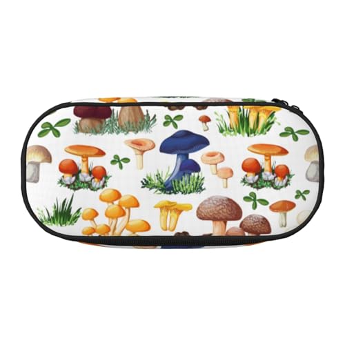 JBJGKHLP Federmäppchen mit japanischem Malerei-Pilz-Druck, praktische Stift-Aufbewahrungstaschen, Schule, Büro, Essentials, lebendig, Schwarz , Einheitsgröße, Taschen-Organizer JBJGKHLP Federmäppchen mit japanischem Malerei-Pilz-Druck, praktische Stift-Aufbewahrungstaschen, Schule, Büro, Essentials, lebendig, Schwarz , Einheitsgröße, Taschen-Organizer von JBJGKHLP