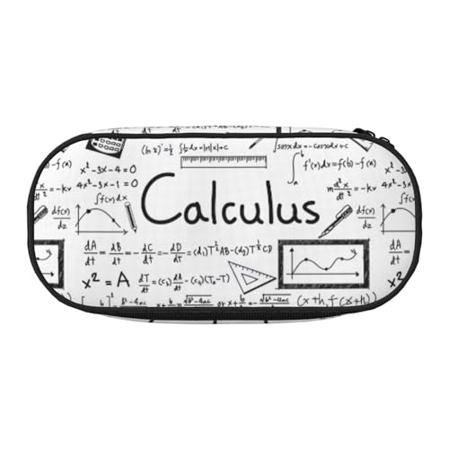 JBJGKHLP Mathematik-Federmäppchen, Geometrie, Geek, Taschenrechner, praktische Stifte-Aufbewahrungstaschen, Schule, Büro, Essentials, lebendig, Schwarz , Einheitsgröße, Taschen-Organizer JBJGKHLP Mathematik-Federmäppchen, Geometrie, Geek, Taschenrechner, praktische Stifte-Aufbewahrungstaschen, Schule, Büro, Essentials, lebendig, Schwarz , Einheitsgröße, Taschen-Organizer von JBJGKHLP
