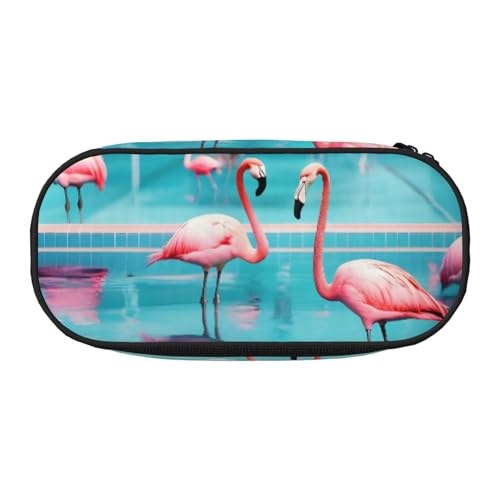 JBJGKHLP Praktisches Federmäppchen mit Flamingo- und Schwimmbad-Aufdruck, praktische Stift-Aufbewahrungstaschen, Schule, Büro, Essentials, lebendig, Schwarz , Einheitsgröße, Taschen-Organizer JBJGKHLP Praktisches Federmäppchen mit Flamingo- und Schwimmbad-Aufdruck, praktische Stift-Aufbewahrungstaschen, Schule, Büro, Essentials, lebendig, Schwarz , Einheitsgröße, Taschen-Organizer von JBJGKHLP