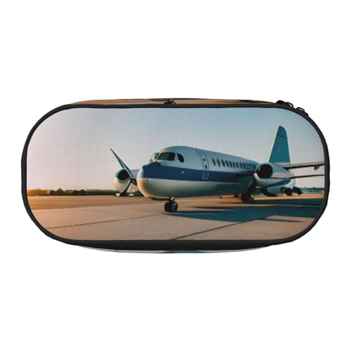 JBJGKHLP Praktisches Federmäppchen mit Flugzeugdruck, praktische Stift-Aufbewahrungstaschen, Schule, Büro, Essentials, lebendig, Schwarz , Einheitsgröße, Taschen-Organizer JBJGKHLP Praktisches Federmäppchen mit Flugzeugdruck, praktische Stift-Aufbewahrungstaschen, Schule, Büro, Essentials, lebendig, Schwarz , Einheitsgröße, Taschen-Organizer von JBJGKHLP