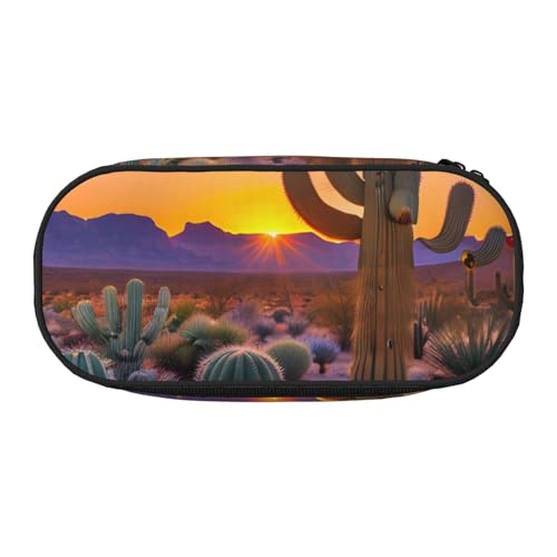 JBJGKHLP Praktisches Federmäppchen mit Kaktuswüsten-Sonnenuntergängen, praktische Stift-Aufbewahrungstaschen, Schule, Büro, Essentials, lebendig, Schwarz , Einheitsgröße, Taschen-Organizer JBJGKHLP Praktisches Federmäppchen mit Kaktuswüsten-Sonnenuntergängen, praktische Stift-Aufbewahrungstaschen, Schule, Büro, Essentials, lebendig, Schwarz , Einheitsgröße, Taschen-Organizer von JBJGKHLP