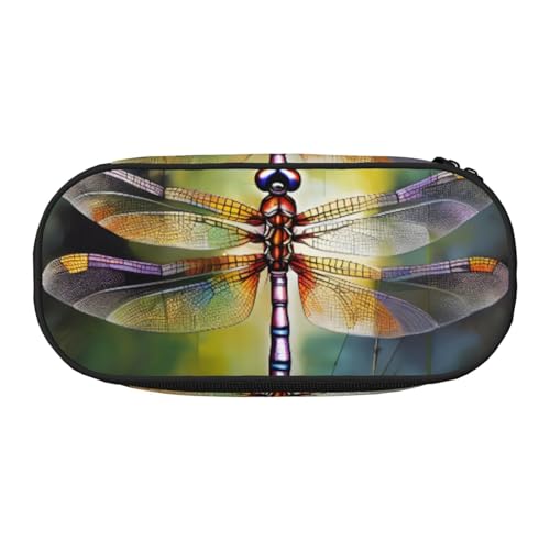 JBJGKHLP Praktisches Federmäppchen mit Libellen-Motiv, praktische Stift-Aufbewahrungstaschen, Schule, Büro, Essentials, lebendig, Schwarz , Einheitsgröße, Taschen-Organizer JBJGKHLP Praktisches Federmäppchen mit Libellen-Motiv, praktische Stift-Aufbewahrungstaschen, Schule, Büro, Essentials, lebendig, Schwarz , Einheitsgröße, Taschen-Organizer von JBJGKHLP