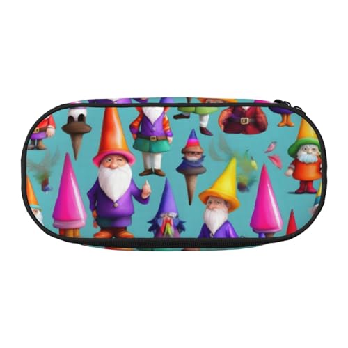 JBJGKHLP Praktisches Federmäppchen mit buntem Zwergen-Druck, praktische Stift-Aufbewahrungstasche, Schule, Büro, Essentials, lebendig, Schwarz , Einheitsgröße, Taschen-Organizer JBJGKHLP Praktisches Federmäppchen mit buntem Zwergen-Druck, praktische Stift-Aufbewahrungstasche, Schule, Büro, Essentials, lebendig, Schwarz , Einheitsgröße, Taschen-Organizer von JBJGKHLP