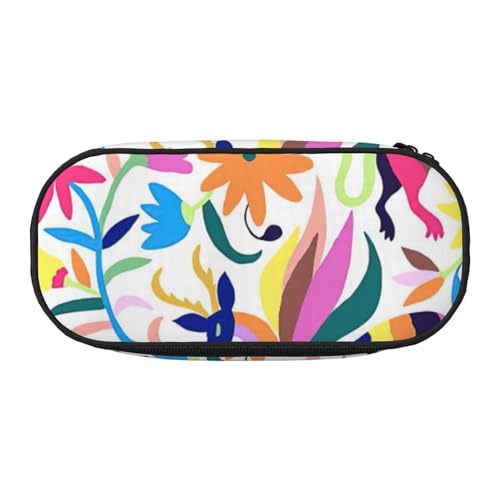 JBJGKHLP Praktisches Federmäppchen mit mexikanischem Otomi-Tierdruck, praktische Stift-Aufbewahrungstaschen, Schule, Büro, Essentials, lebendig, Schwarz , Einheitsgröße, Taschen-Organizer JBJGKHLP Praktisches Federmäppchen mit mexikanischem Otomi-Tierdruck, praktische Stift-Aufbewahrungstaschen, Schule, Büro, Essentials, lebendig, Schwarz , Einheitsgröße, Taschen-Organizer von JBJGKHLP